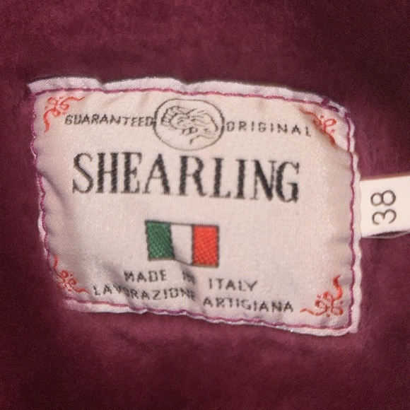 Beautiful SHEARLING Spanish Merino suede coat; worn once; dry cleaned; perfect! - Picture 3 of 11